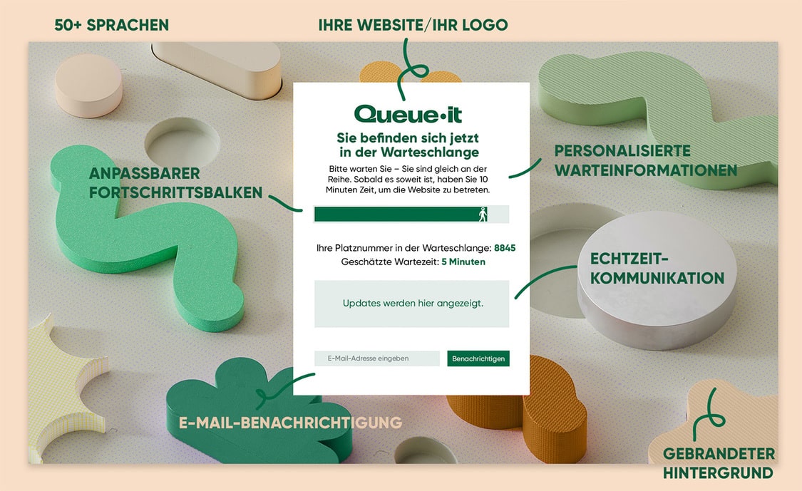 Ein virtueller Warteraum
