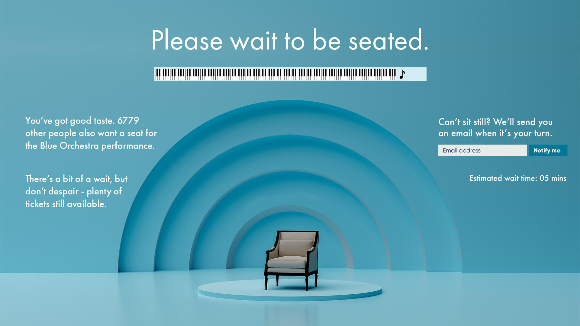 orchestra queue example