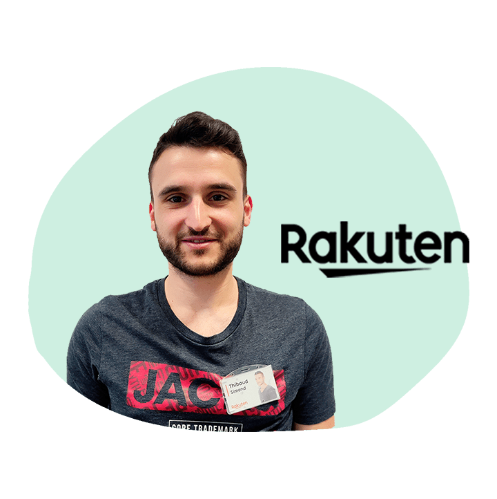 Rakuten logo portrait